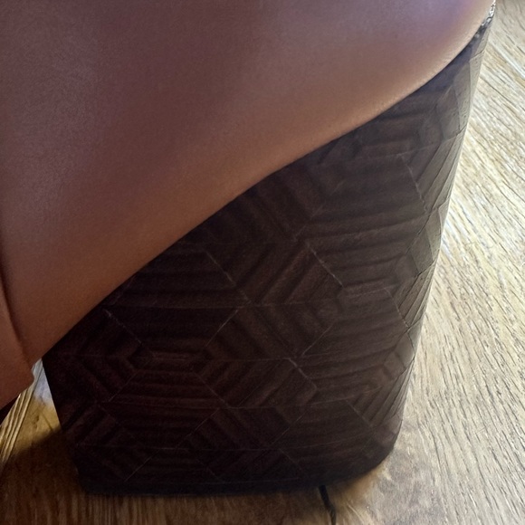 Tory Burch Grove Size 9 Royal Tan Leather Ankle Boot Bootie - Picture 4 of 7